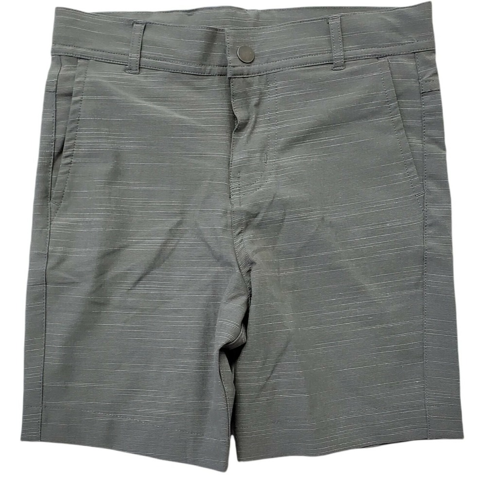 Hanna Andersson Boys‎ Size 5 Sunblock Surf and Sand Chino Shorts 110 CM Gray